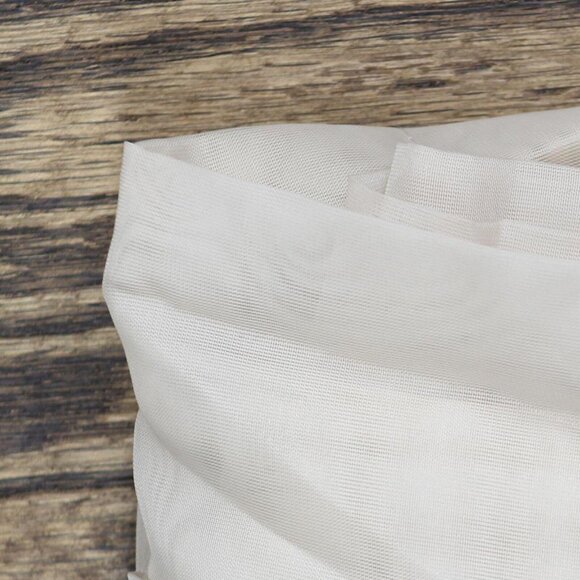 NEW Regal Home Voile Sheer Rod Pocket Single Curtain Panel Linen Brown 54" x 95" - Picture 6 of 8